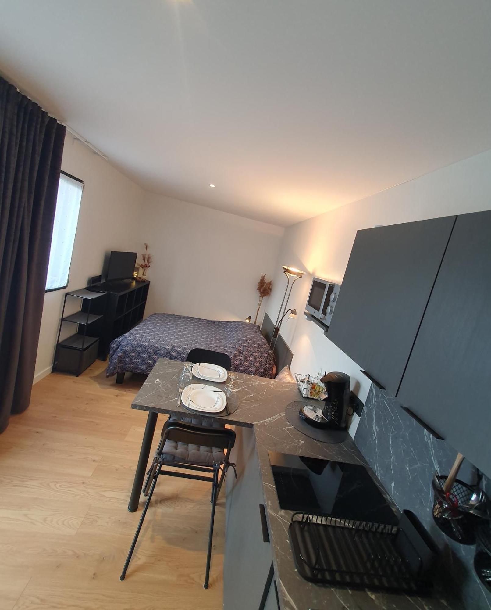 Studio Les Deux Grenouilles 5Mn De Colmar Herrlisheim-près-Colmar Exterior foto